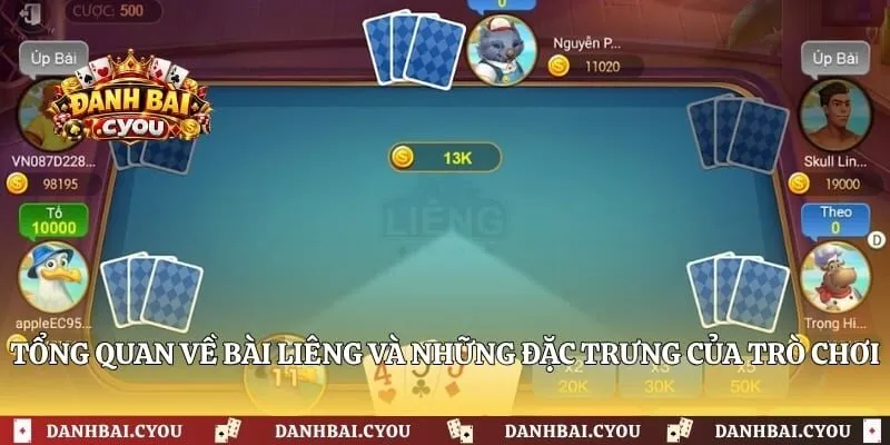 Tổng quan về bài Liêng và những đặc trưng của trò chơi